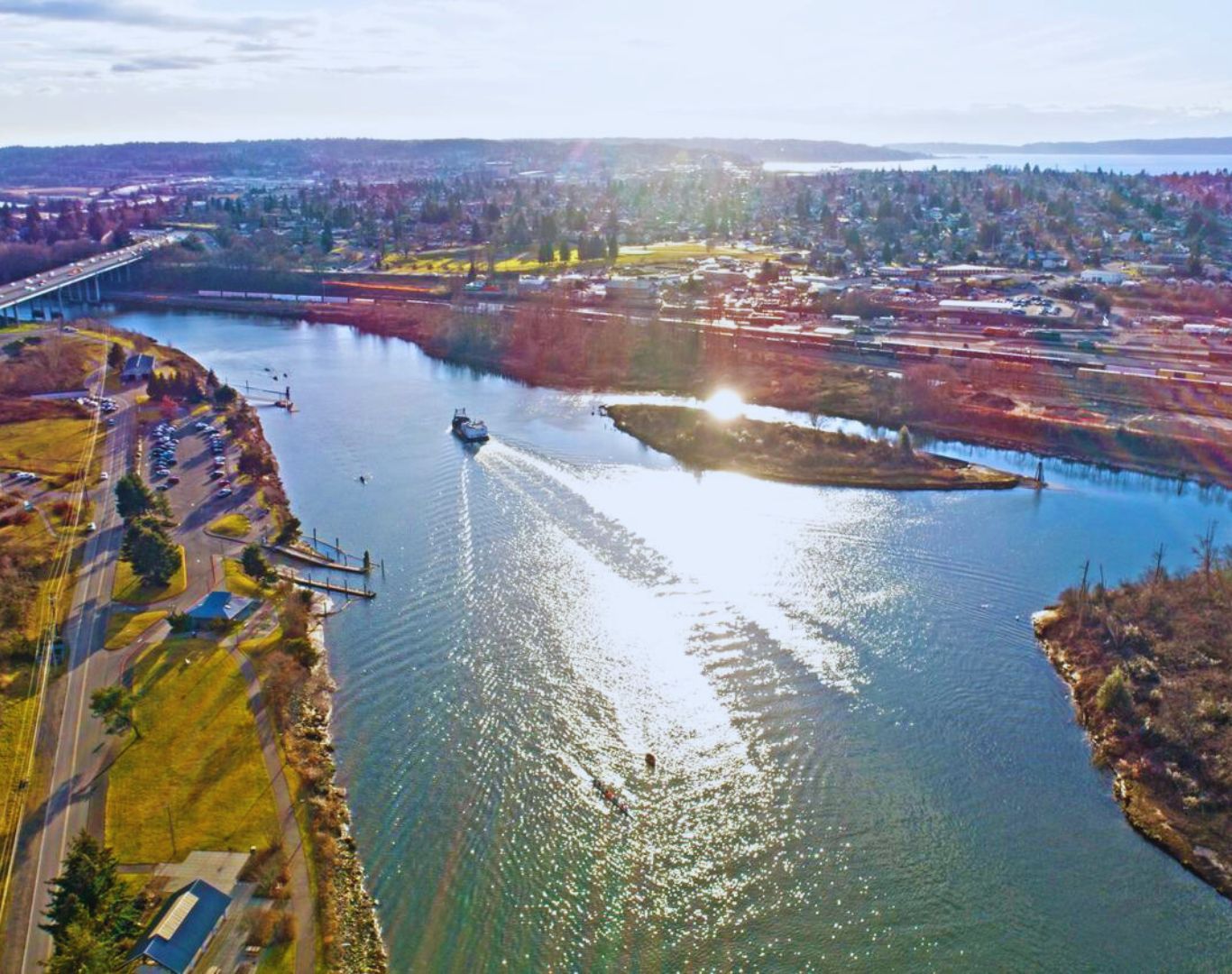 Aerial View, Everett, WA
