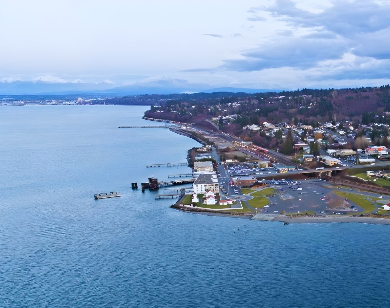 Aerial View, Mukilteo, WA