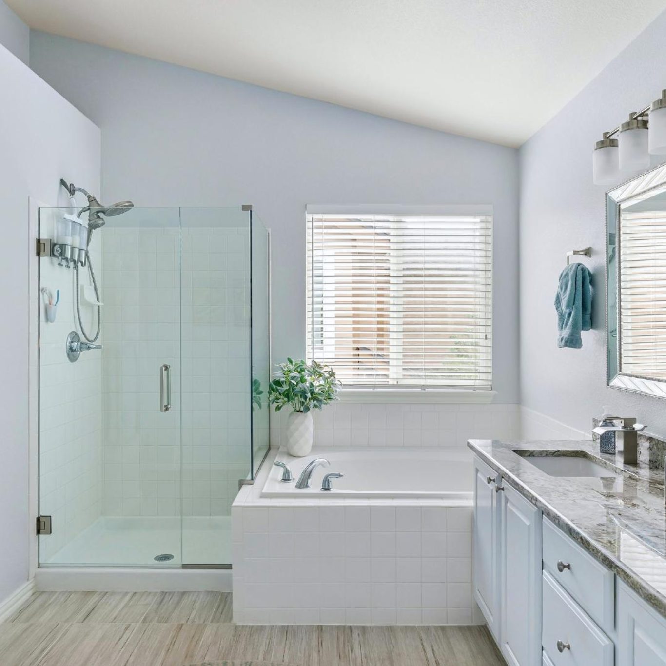 Professional bathroom remodel in Bellevue, WA improving layout and design