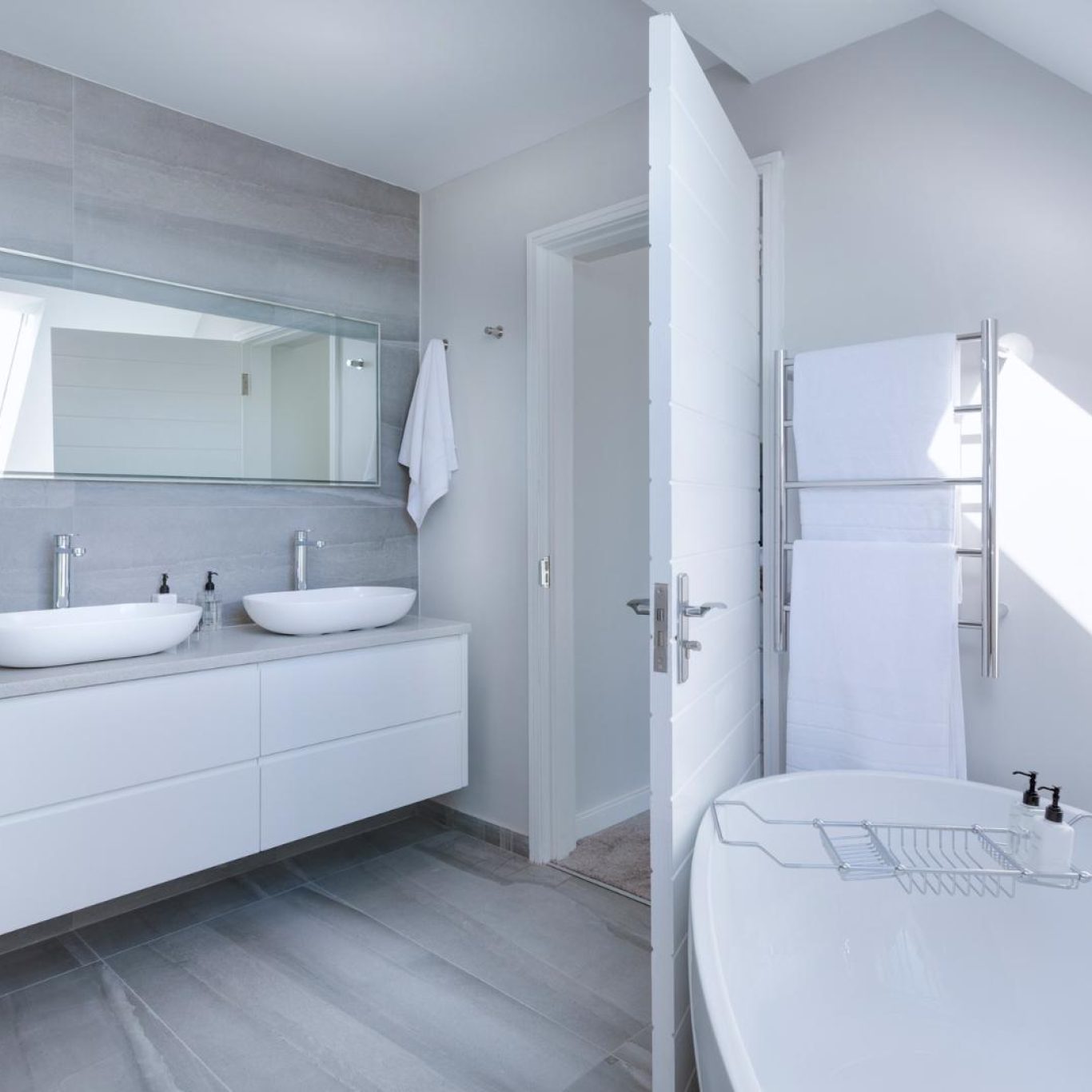 Professional bathroom remodel in Kirkland, WA improving layout and design