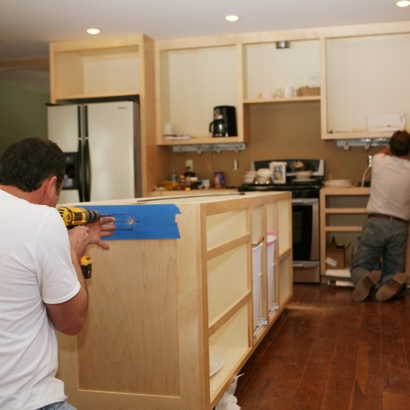 Professional kitchen remodel in Kirkland, WA improving layout and design